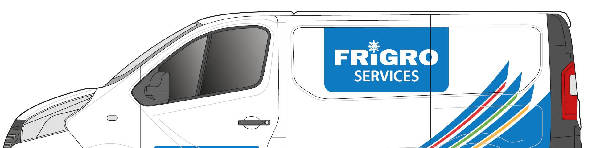 Frigro Services bestelwagen