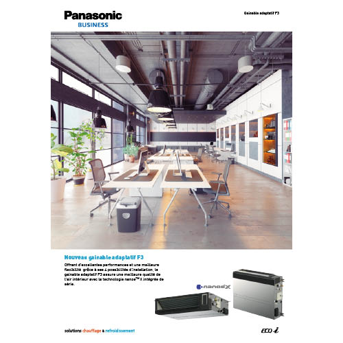 Panasonic VRF ducts