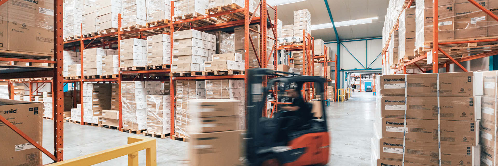 Magazijn Heftruck Panasonic