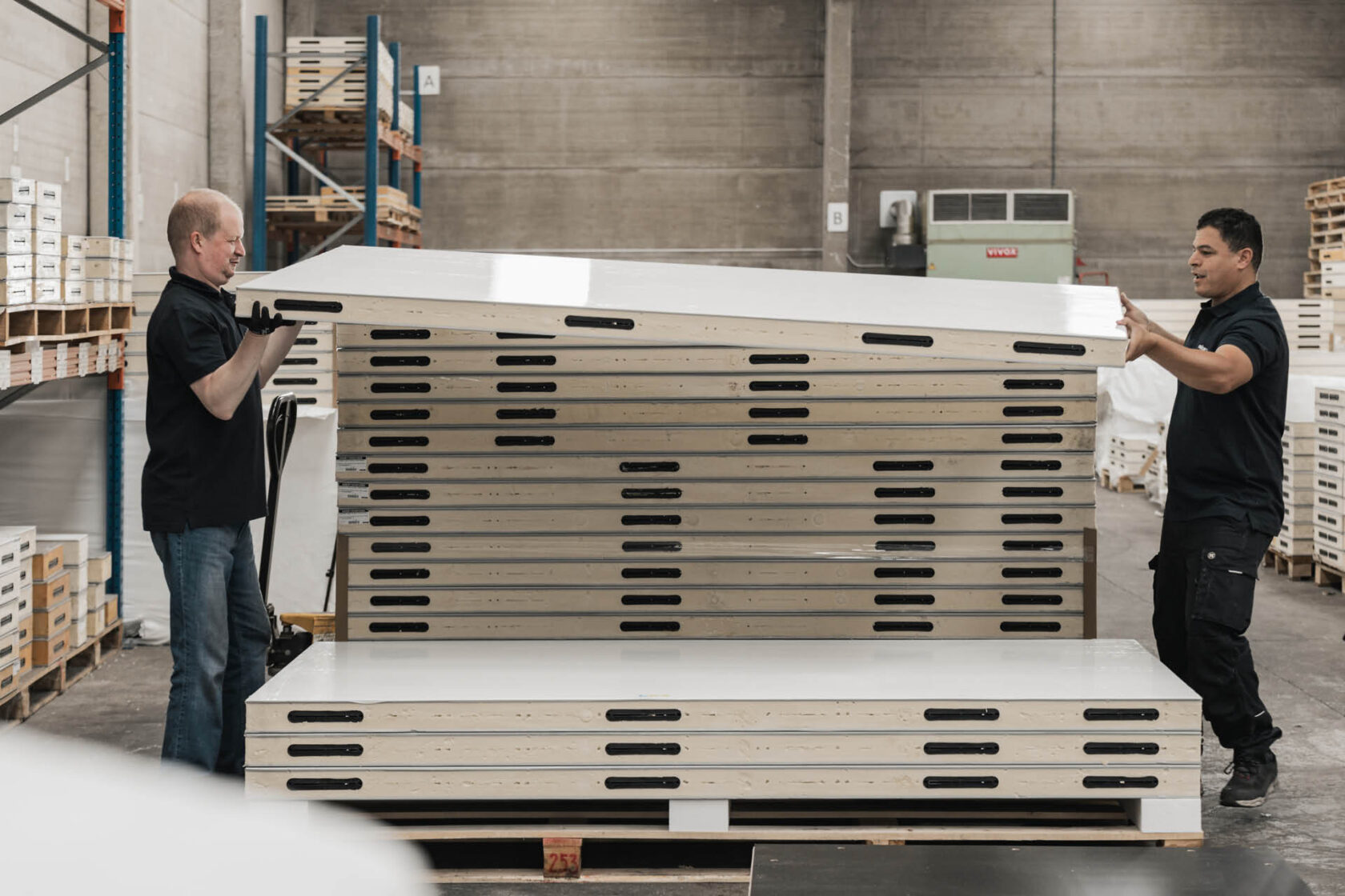 Isocomponents - panelen verplaatsen