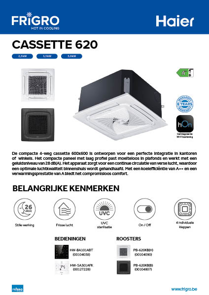 Haier Cassette 620 - NL